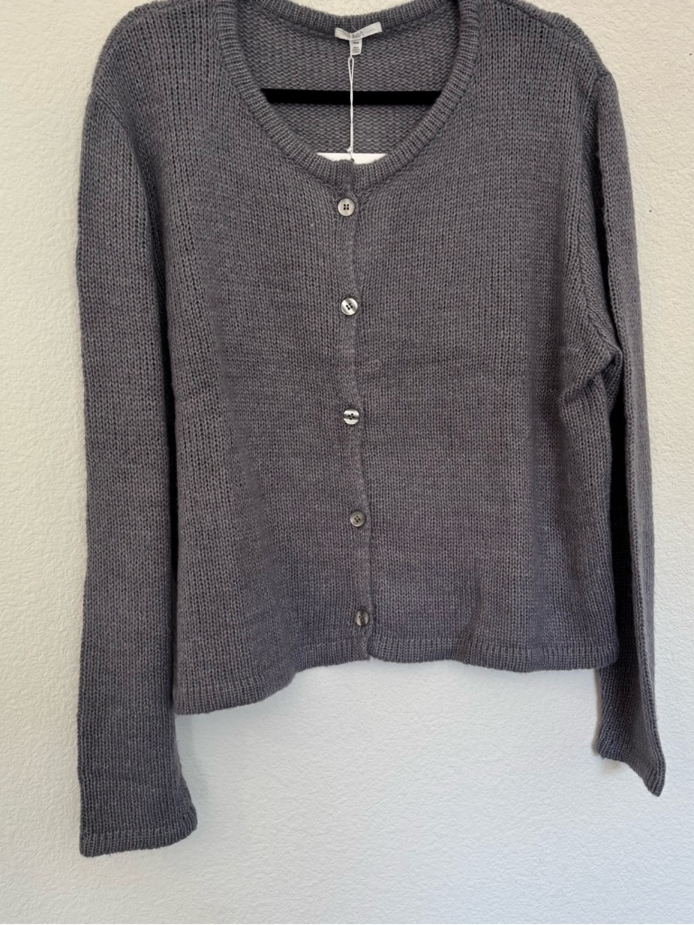 NIA Ariana Cardigan Gray NWT - Picture 5 of 9